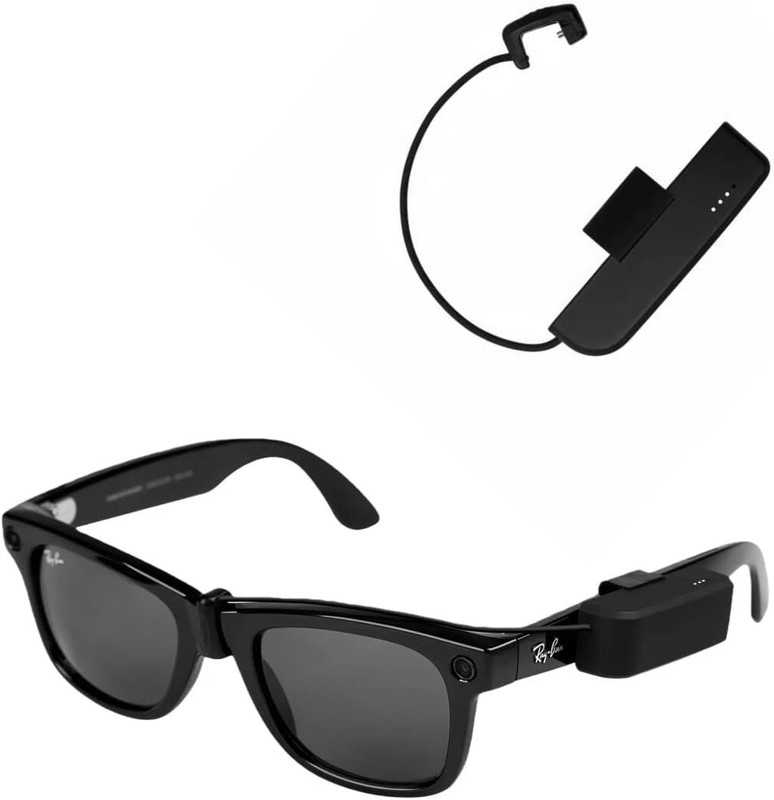 Battery Charger for Ray-Ban Meta Gen 2, Ray-Ban Meta (2023) Wayfarer/Skyler/Head