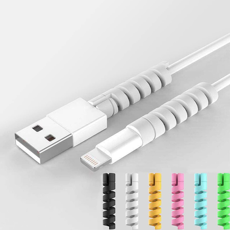 30 Pack Charger Cable Saver, Silicone Flexible Cord Protector, Mouse Cable Wire gallery