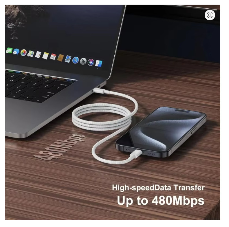 20PCS USB C to USB C Cable 100W Fast Charging Cord 1m for iPhone Samsung gallery
