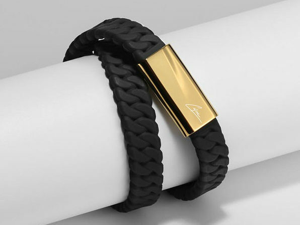 Cuban Lynk Double Loop iPhone Charging Bracelet (Black Shadow, Limited Edition)