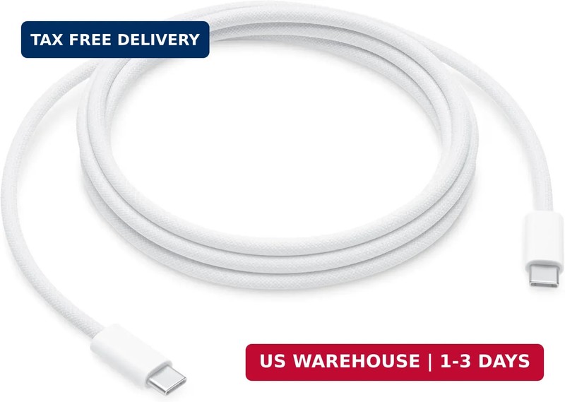 Apple 240W USB-C to USB-C Woven Charge Cable (2 m): Fast and Convenient Charging