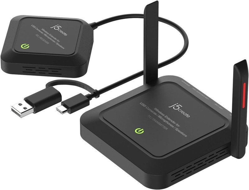 j5create Wireless Extender for USB Webcam, Microphones, or Speakers Brand New!