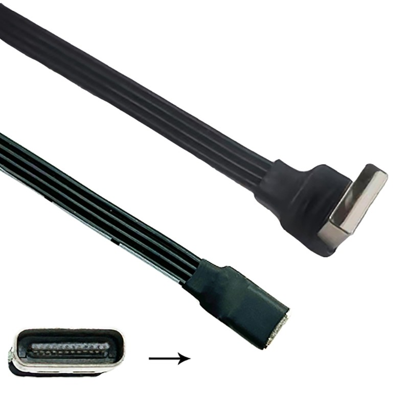 Universal USB to Type C Charging Cable Data Syncing Cord for Travel Office Use gallery