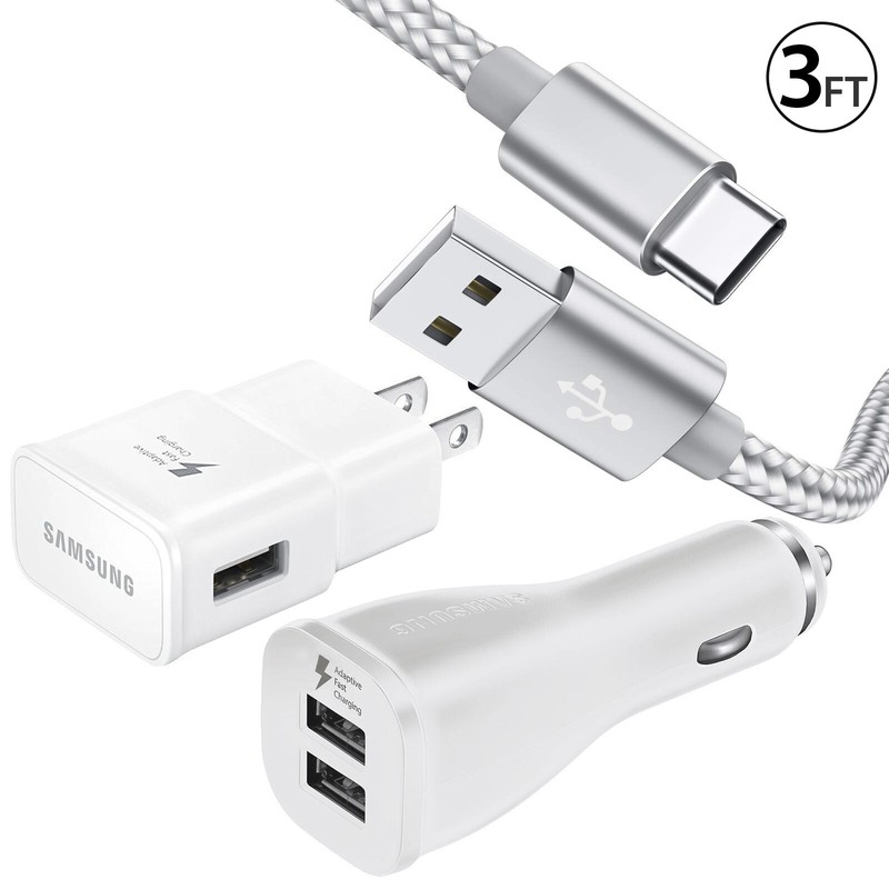 3/6/10Ft Fast Charger Type C USB-C Cable For OEM Samsung Galaxy S10 S9 S8 Note8