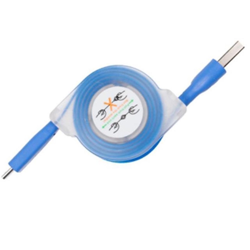 RETRACTABLE LED USB Data Sync Cable charger FOR iphone 6 plus 5S & ipod touch 5 gallery