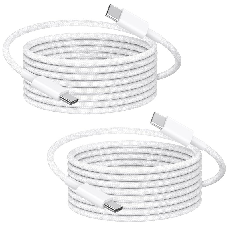 2pack 10FT USB C to USB C Charging Cable, 60W Fast Charger Cord for iPhone 17