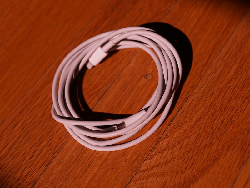 Apple Lightning to USB C Cable 6ft 1m from Box iPhone Genuine Authentic White gallery