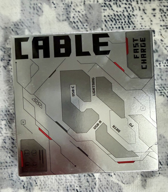 Jixivor 4 In 1 Cable 3 Ft Fast Charge