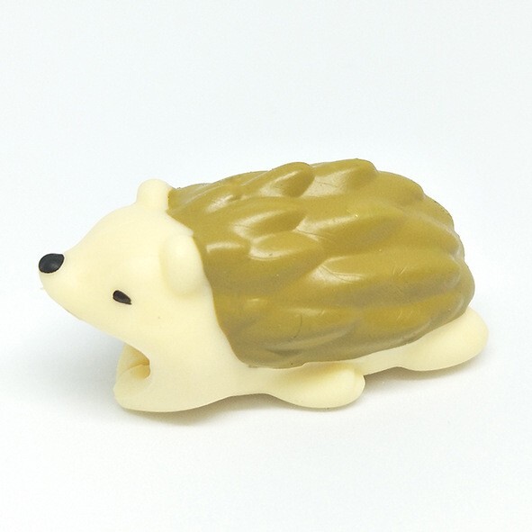 Universal Animal Bite Charging Cable Protector Hedgehog
