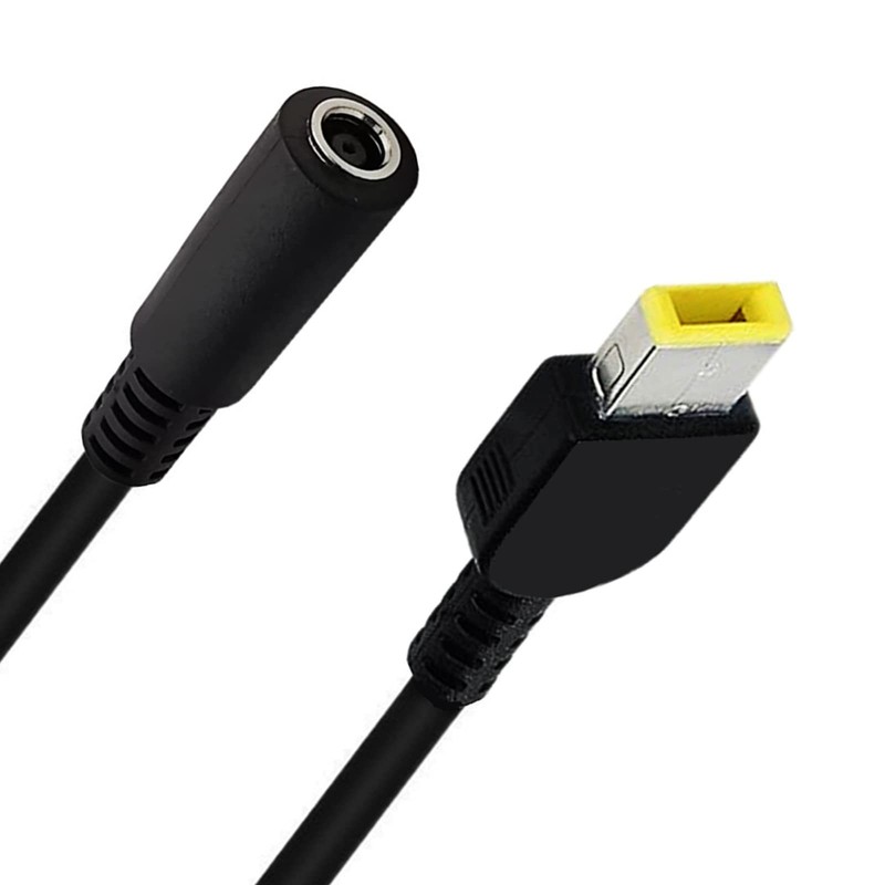 Tip Power Converter Cable USB to DC 4.5x3.0mm Female to Male HP Laptop 0.15m gallery