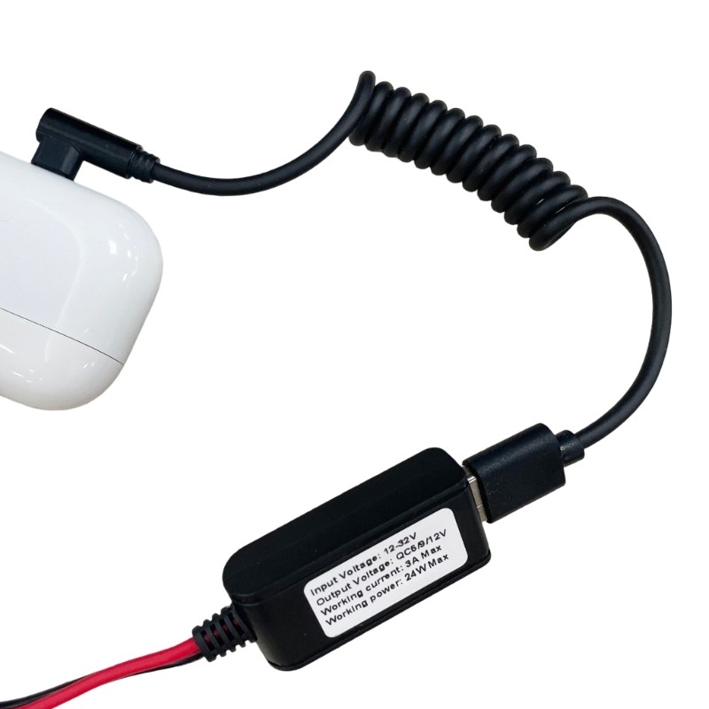 Quick Charging 3 0 Enabled USB Adapter Cable With 2Pin DC12V-32V Input gallery