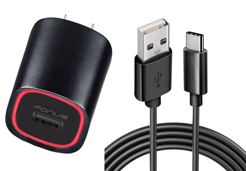 For Galaxy A32/A33/A34/A35/A36 – Home Charger Fast 18W USB Cable 6ft TYpe-C