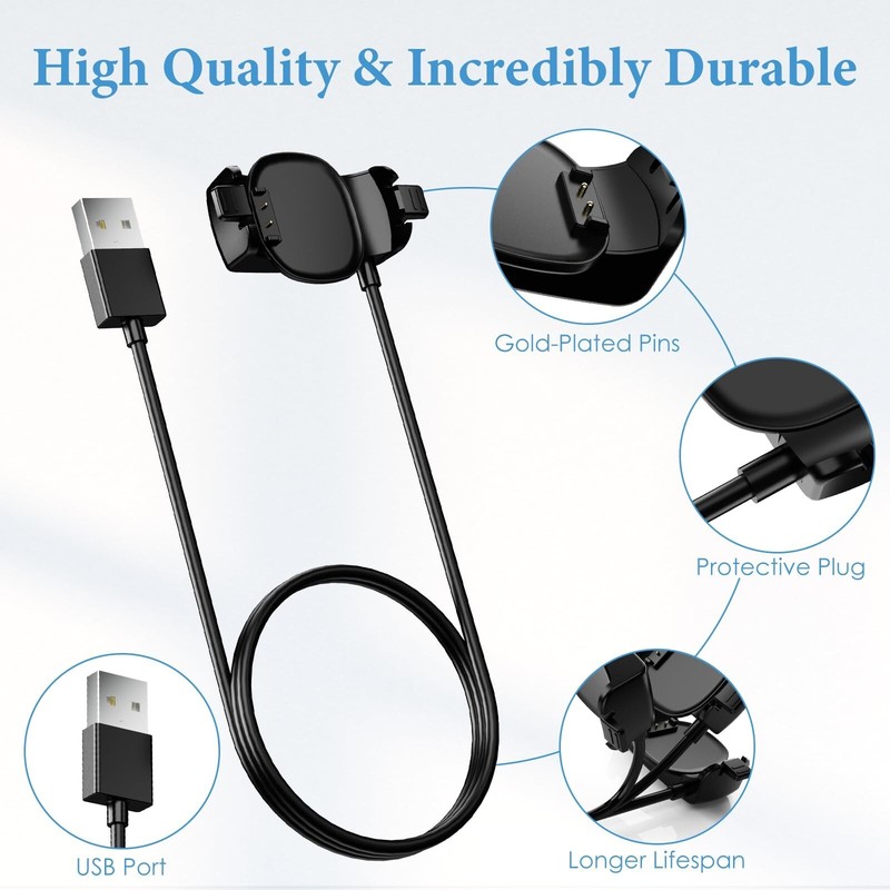 3 Pack Compatible with Disney-Magic Band Plus Charger, 3.3ft Replacement Char... gallery