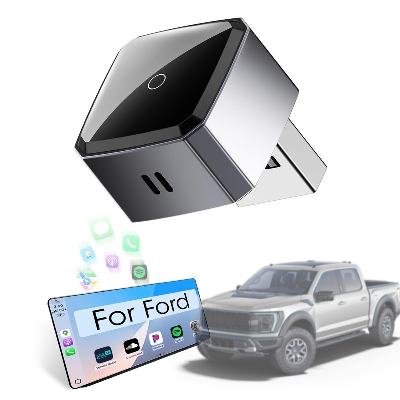 Wireless CarPlay Adapter for iPhone - Convert Wired to Wireless, Mini Size, Plug gallery