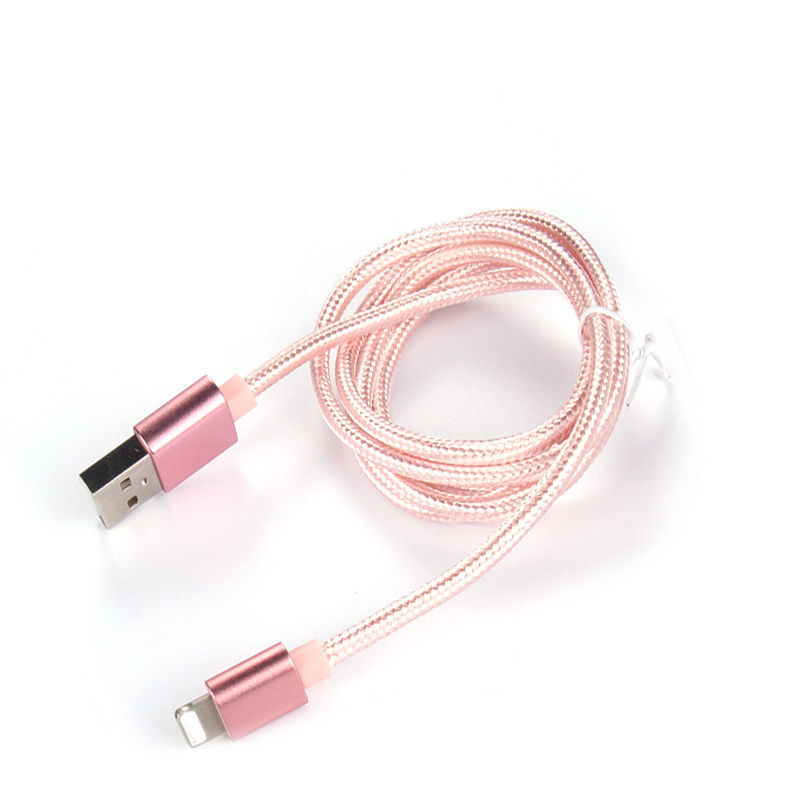iPhone X 8 7 Plus Braided USB Data Sync Charger Cable Cord 3FT For iPhone X R S gallery
