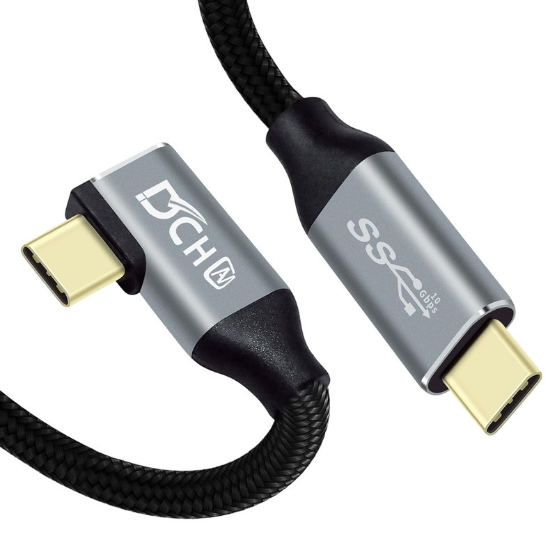 3Ft 90 Degree USB C Cable 100W Fast Charging 4K Video Output 10Gbps Data Tran... gallery