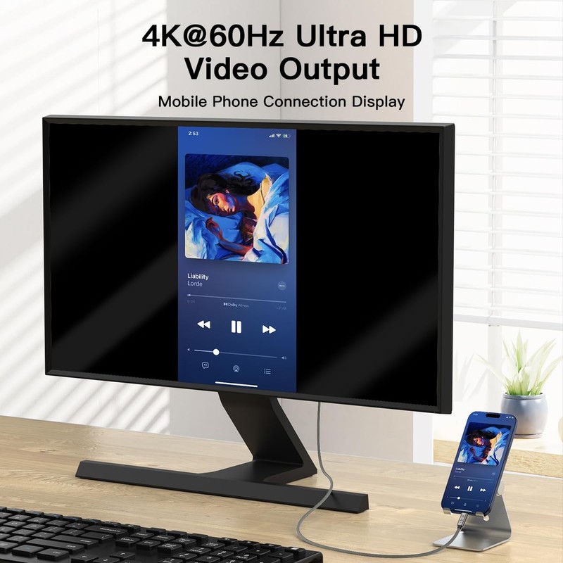 USB 3.2 Gen 2, 240W, USB C to USB C Cable,Fast Charging for MacBook /Air,iPad... gallery