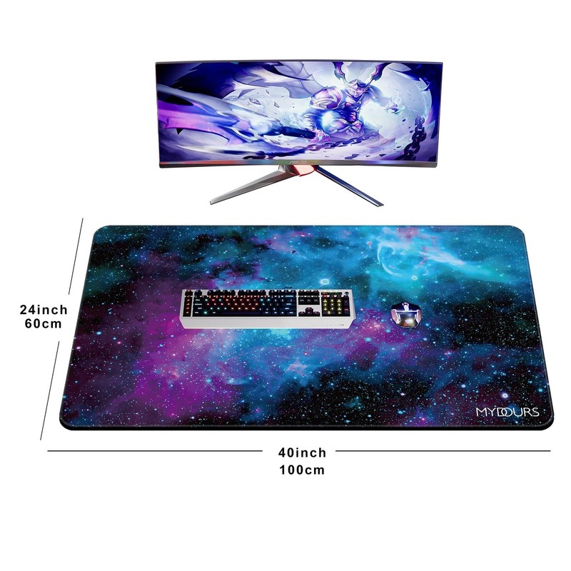 Mydours 40"x24" Extra Large Mouse Pad - Gaming Mouse Pad XXL - Non-Slip Rubbe... gallery