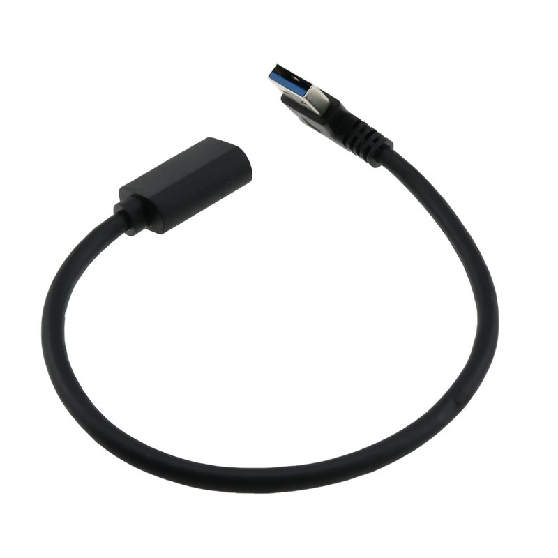 2 PCS Right Angle 90 Degree Male to Female USB 3.0 Extension Cable 30cm gallery