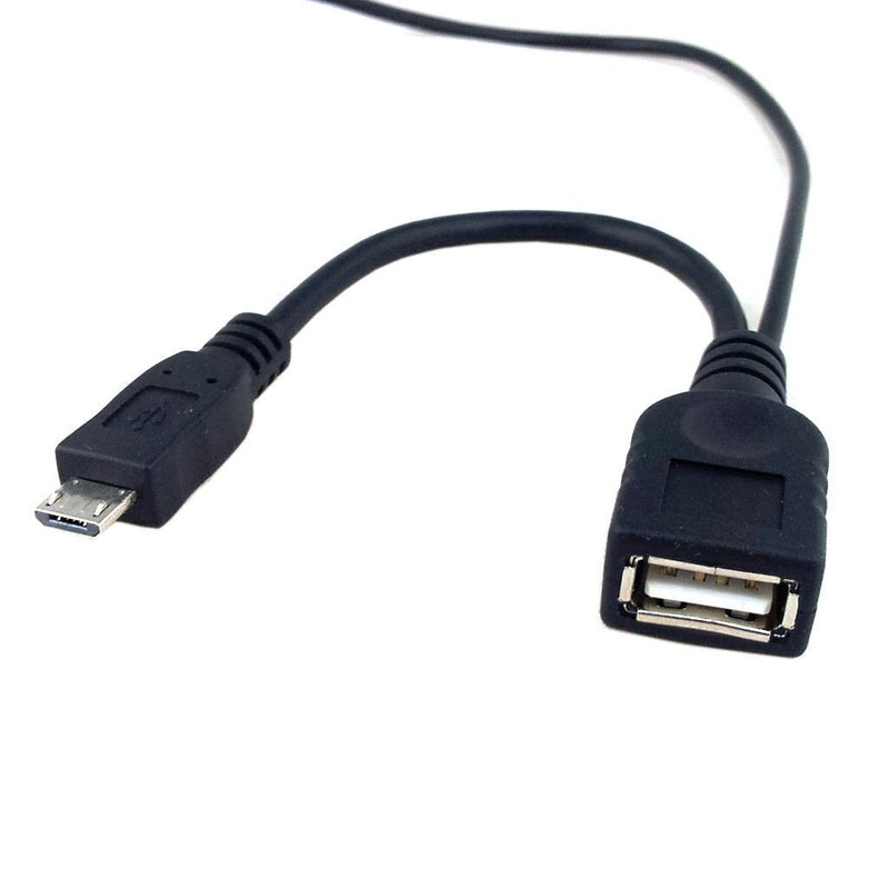 Micro USB Host OTG Cable With USB Power for Galaxy Note3 S4 N5100 N7100 gallery