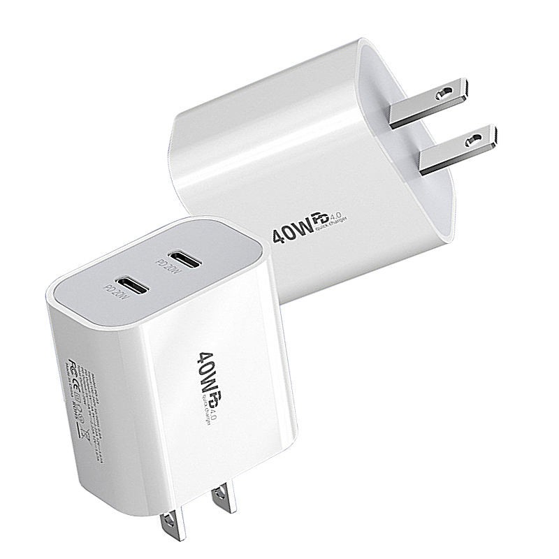 PD 40W USB-C Fast Charger Adapter Type C Cable For iPhone Air 17 16 15 Samsung