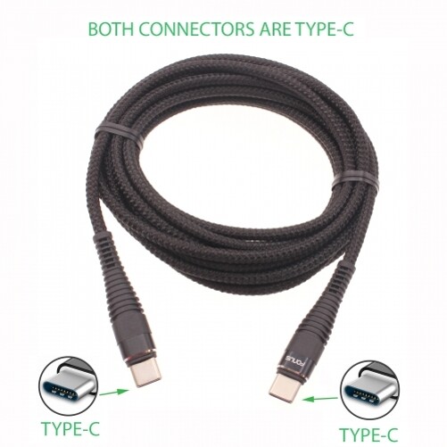 Type-C to USB-C 10ft PD Cable Charger Cord Power Wire Sync for Cell Phones gallery