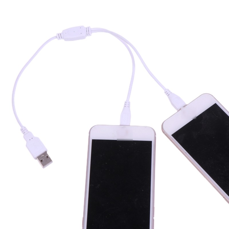 Micro USB Host Splitter USB Cable Dual Micro USB to USB Charger Wire gallery