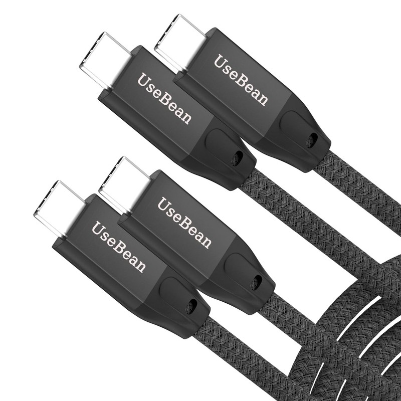 USB C to USB C Cable 15FT 2Pack, Long USB C 3.2 Gen 2X2 20Gbps Data Cable 4K ...