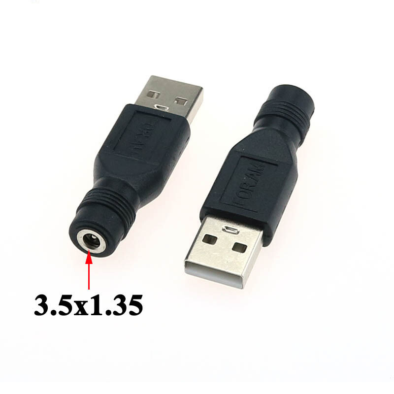 3.5 1.35 4.0 x 1.7 mm DC Power to Micro USB 2.0 Plug Connector Adapter Converter gallery
