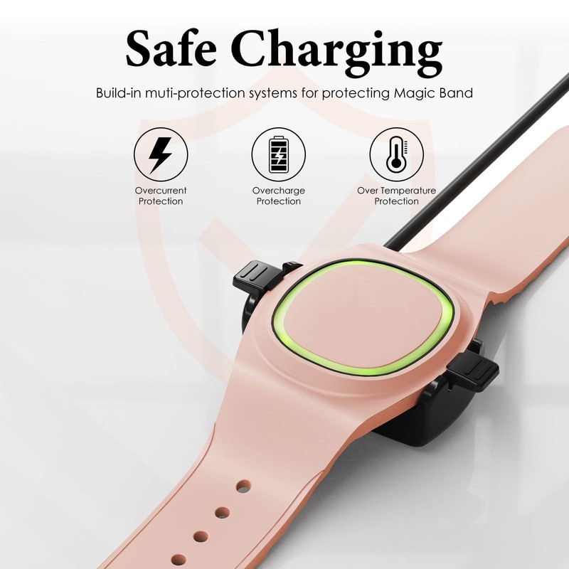 2 Pack Magic Band Charger Compatible with Disney-Magic Band Plus, 3.3ft Repla... gallery