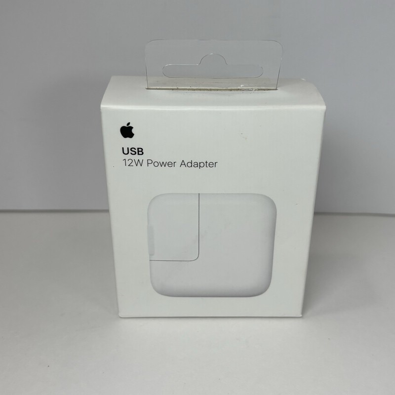 Apple 12W USB Power Adapter (MGN03AM/A) iPhone iPad Apple Watch iPod Compatible