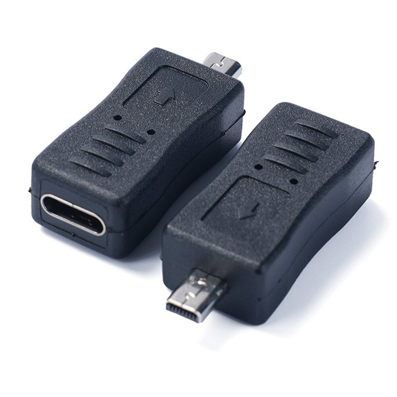 Mini USB 8 Pin Male to Type C Female Charger Data Sync Camera Adapter Connector gallery