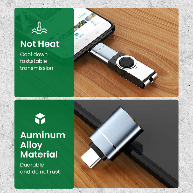 Type C To USB Adapter USB A 3.0 Male Female USB C OTG Data Connector Converter gallery