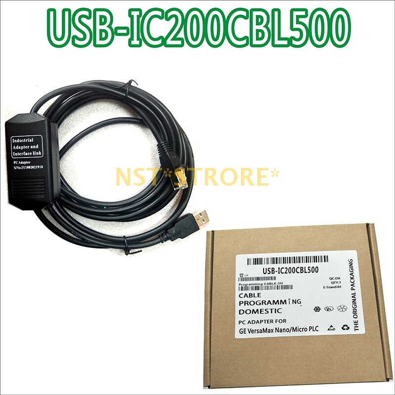 1 Pc. New USB-IC200CBL500 PLC Programming Cable
