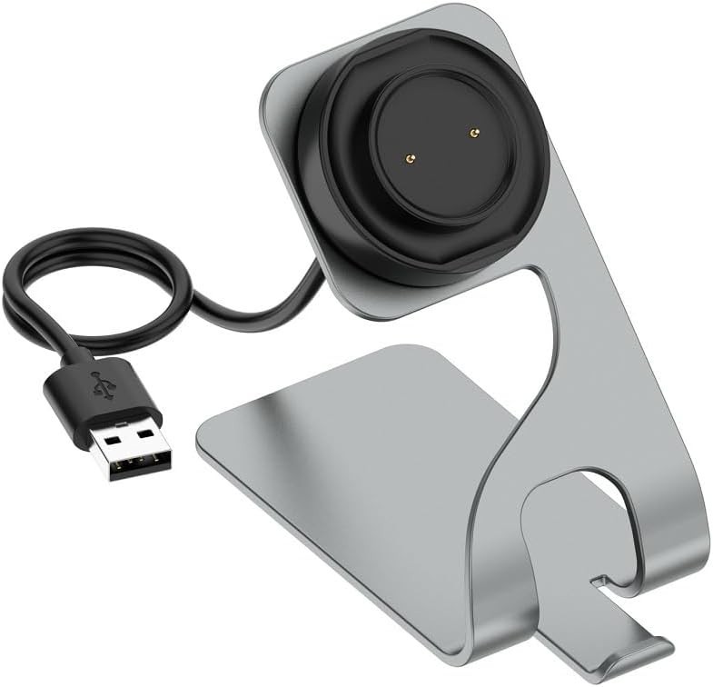 USB Cable Charging Docks for Amazfit Active,Active Edge,Bip 5,Bip 5 Gray