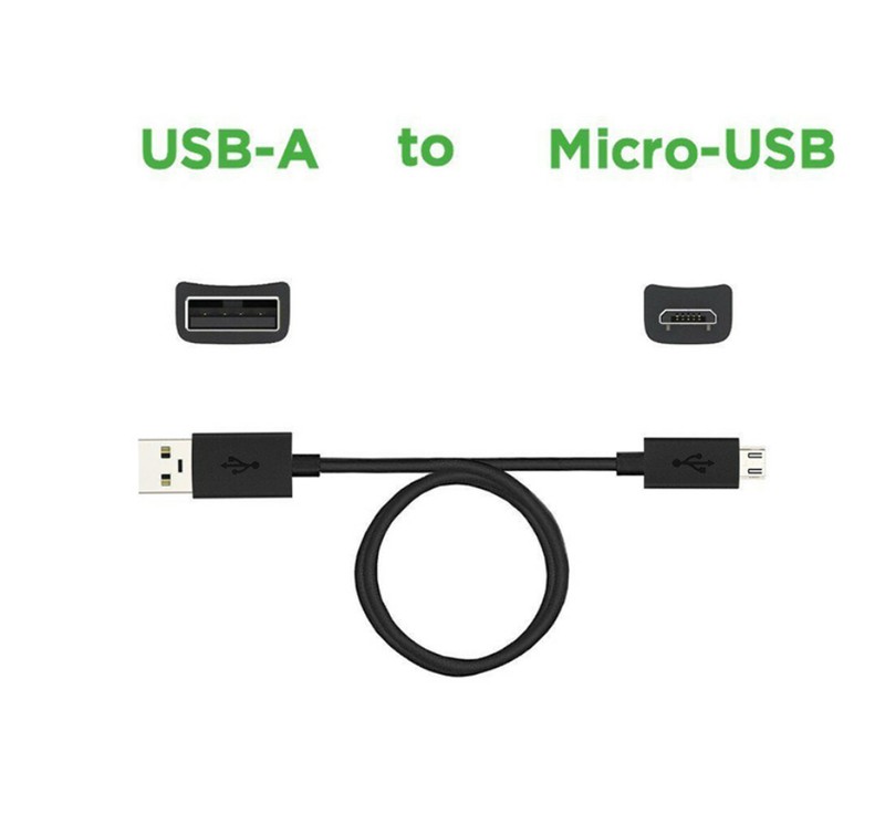 5-Pack Universal Handy Fast Charging Black Micro USB Charger Cable [14"] gallery