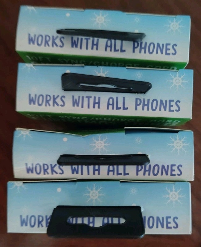 (4)Holiday Christmas Lights Sync & Charge Cable, 10 Feet, Works With All Phones gallery