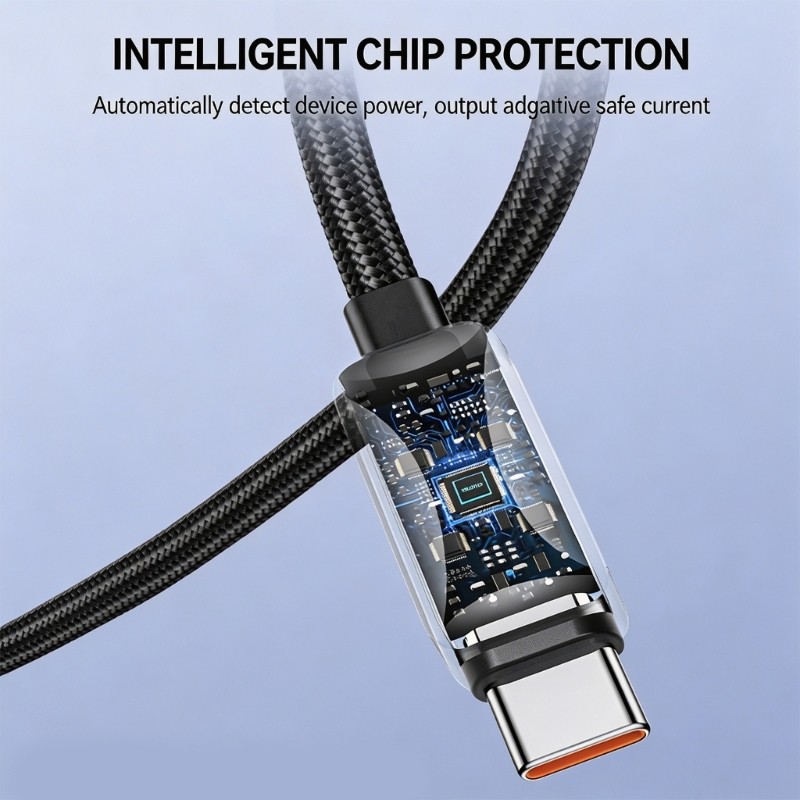 High Performances 6A Fast Charge Cable Line For Smooth Power Delivery And Safety gallery