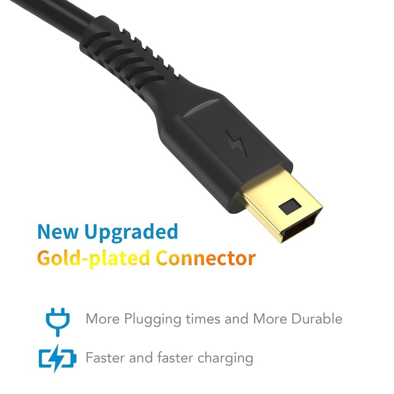 Fast Charging 3ft Mini USB Cable - USB 2.0 Connector for Cameras & GPS gallery