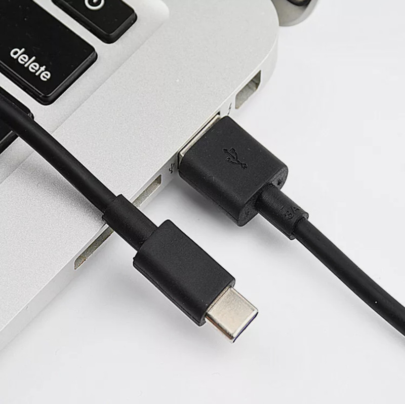 3ft Samsung USB-C to USB-A Data Fast Charging Cable Black for S20 S21 S22 S23 gallery
