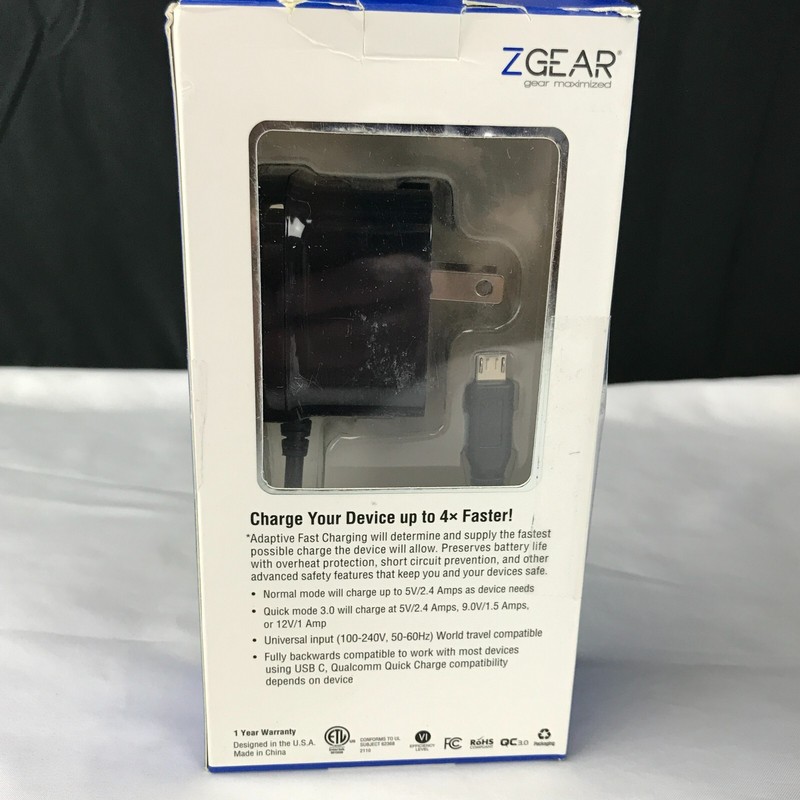 Z Gear 18W Fast Charging Wall Charger - Micro USB, 6ft gallery