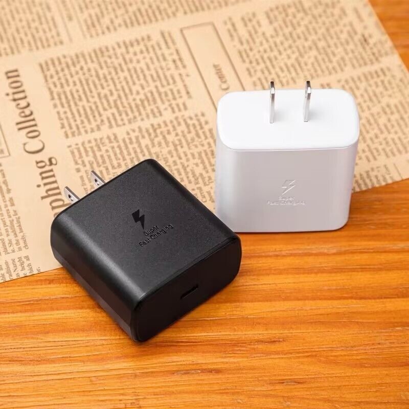 ✅Samsung Galaxy S24 S24+ S24 Ultra 45 Watt Super Fast Wall Charger & USB-C Cable gallery