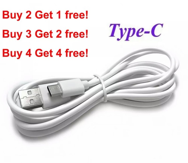 10FT USB-C to Type-C Fast Charger Cable for iPhone 16 15 Pro Max Charge Cord Whi