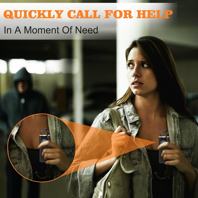 The Original Self Defense Siren Personal Safety Alarm for Women, Men, Kids gallery