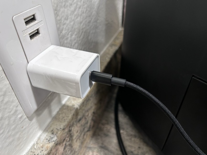OUDAKX USB-C to USB-C Cable 1M Fast Charging 100W 480Mbps Nylon Black Universal gallery