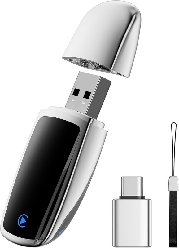 Wireless CarPlay Adapter for Apple iPhone2025 Upgrade- Convert Wired CarPlay to