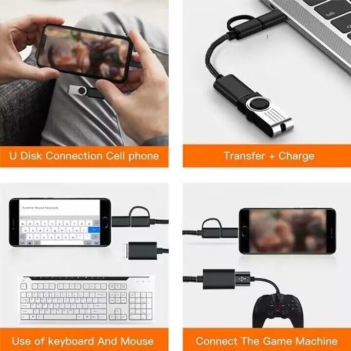 Universal OTG Adapter for Kindle, Fire, Google & Samsung Tablets/Phones - Connec gallery