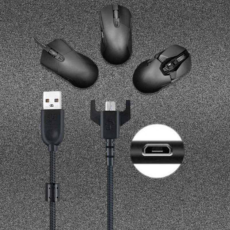 Quality USB Cable For GPW G903 G900 G403 G703 GPRO Quick Charging Mouse gallery