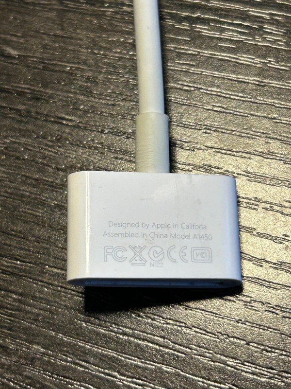 Lightning to 30-Pin Adapter Cable iPhone iPad iPod Charge Sync 0.2M White gallery