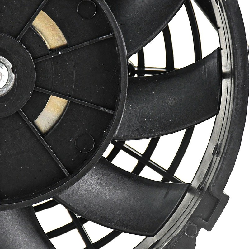 7'' 12V 80W Electric Slim Pull Radiator Cooling Fan 800CFM Mounting Kit Black gallery